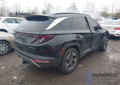 2024 Hyundai Tucson Hybrid Limited из США, поврежденный, VIN KM8JECD17RU148884